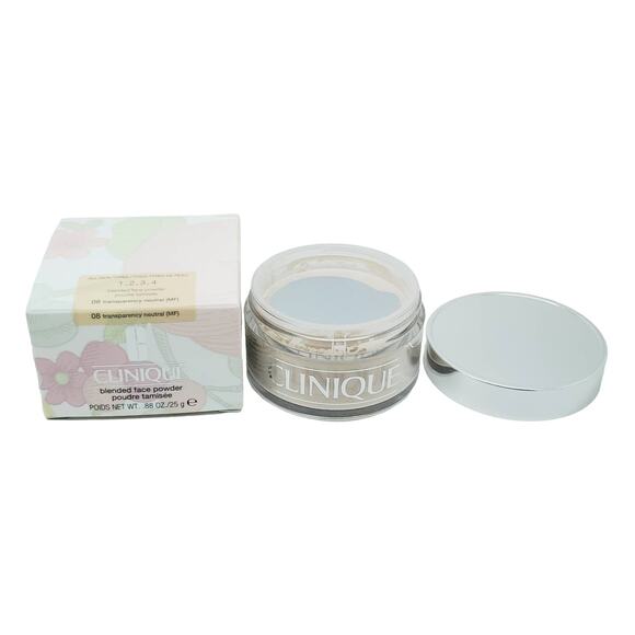 Clinique Blended Face Powder 08 Transparency Neutral (MF) 0.88 OZ - Picture 1 of 3